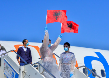 Arabian Aerospace - Flydubai touches down in Tirana