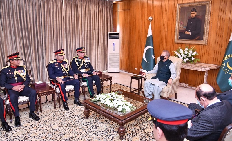 Pakistan highly values its relations with Sri Lanka, President Arif Alvi tells Sri Lankan Army Chief