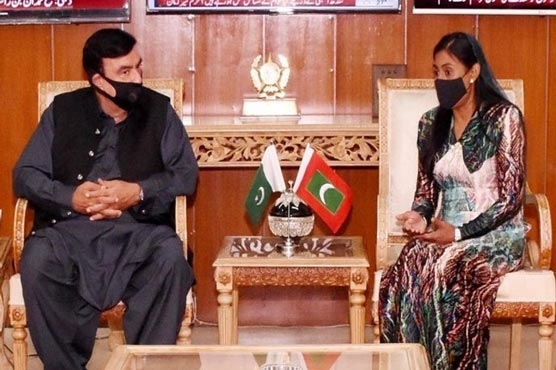 Sheikh Rashid for fostering ties with Maldives - Pakistan