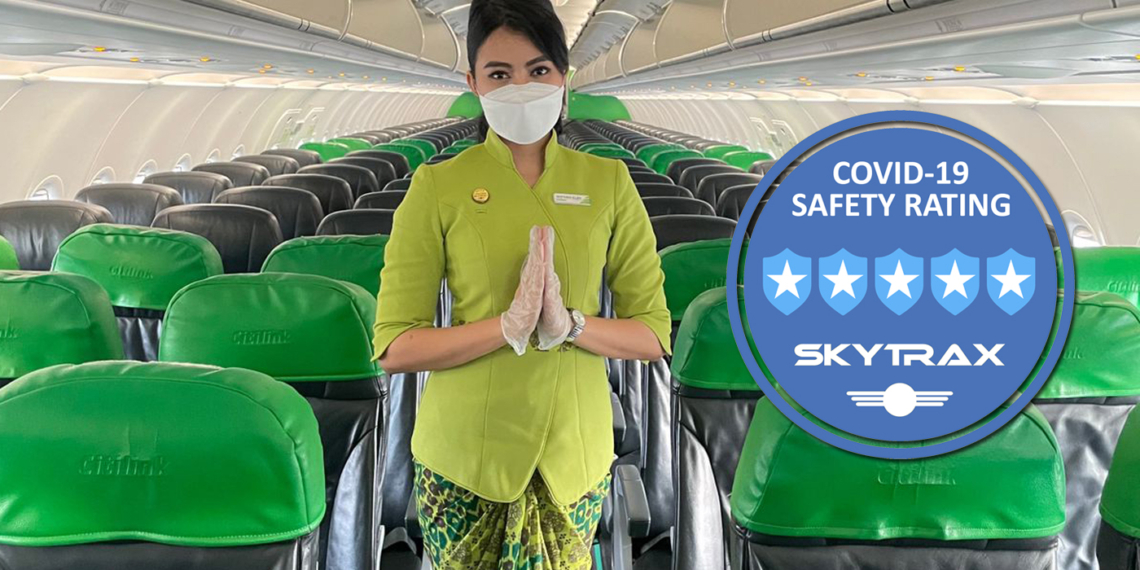 Citilink is awarded the the 5 Star COVID 19 Safety Rating - Travel News, Insights & Resources.