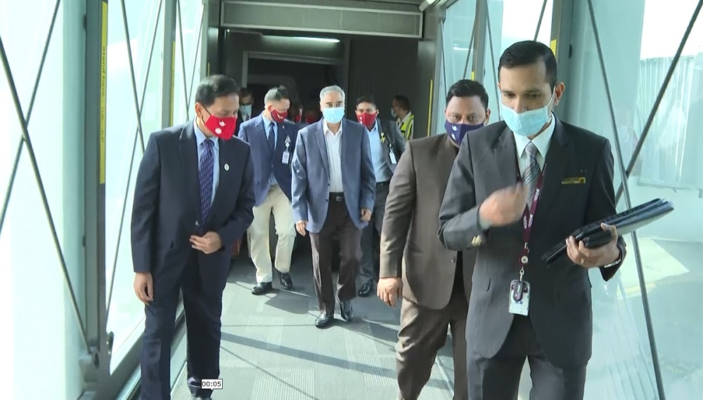 Prime Minister Deuba transits Doha on way to Glasgow - Travel News, Insights & Resources.