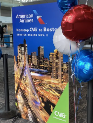 CVG American Airlines celebrates first flight to Boston — offering - Travel News, Insights & Resources.