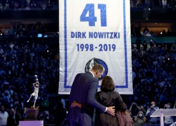 Ill be always grateful Mavericks honor Dirk Nowitzki retire No - Travel News, Insights & Resources.