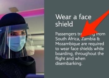 Qatar Airways demands visors on top of face masks – - Travel News, Insights & Resources.
