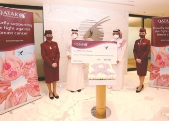 Qatar Airways employees raise highest fund donation for Qatar Cancer - Travel News, Insights & Resources.