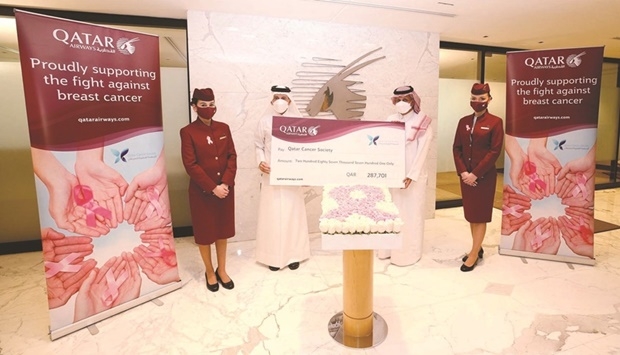 Qatar Airways employees raise highest fund donation for Qatar Cancer - Travel News, Insights & Resources.