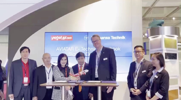 Vietjet inks deal with Lufthansa Technik to digitalize its fleet’s technical information update process