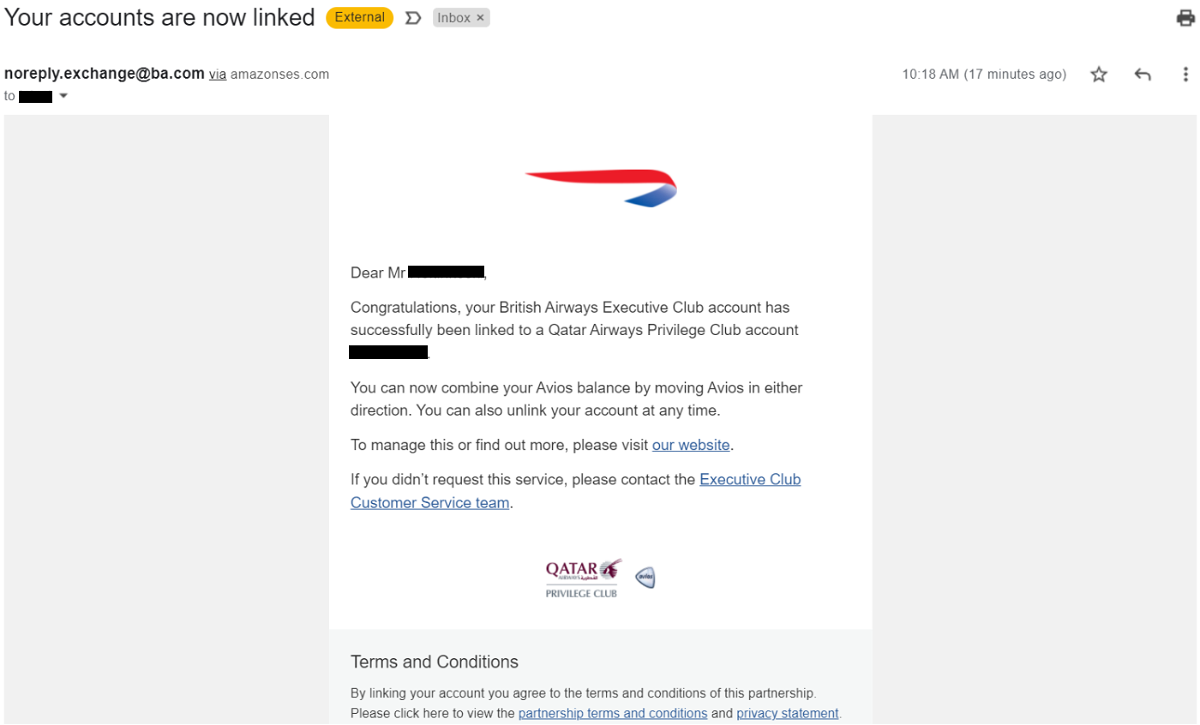 British Airways Account Linking Email - Travel News, Insights & Resources.