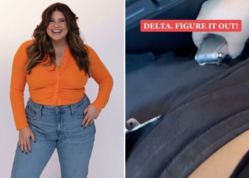 Plus size model calls out Delta over seatbelt length ‘Figure it - Travel News, Insights & Resources.