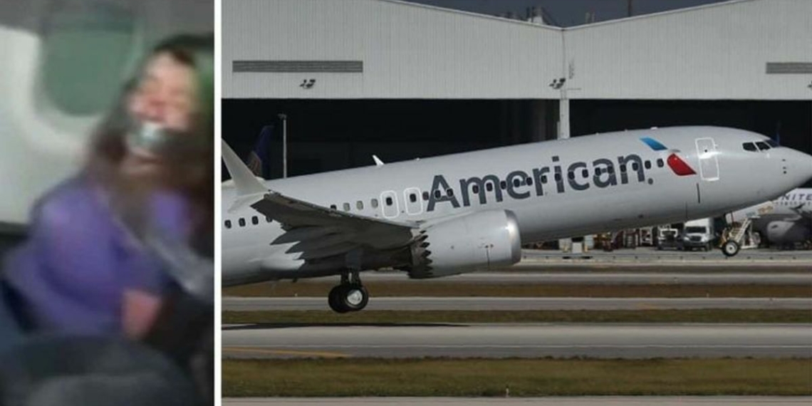 Woman duct taped to seat on American Airlines flight after attacking - Travel News, Insights & Resources.