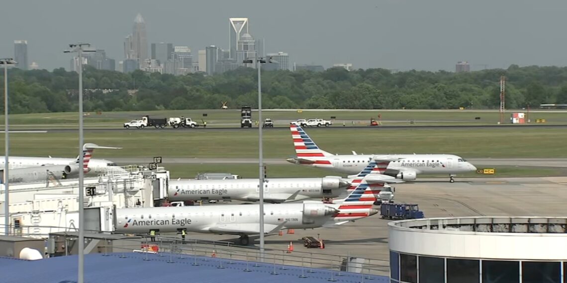 American Airlines flight veers off runway in Charlotte - Travel News, Insights & Resources.