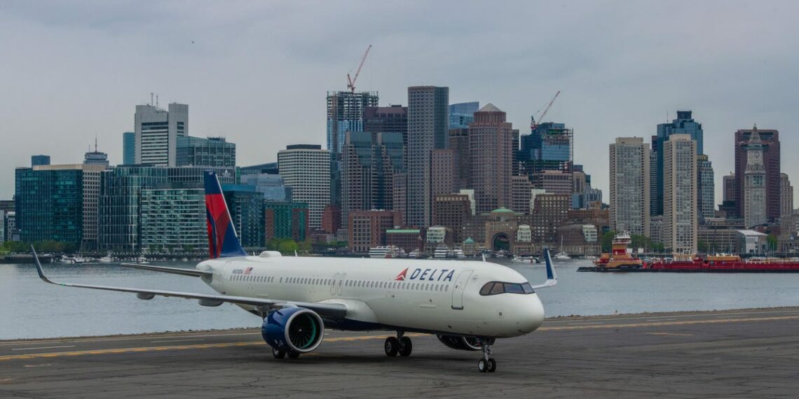 In Boston Delta Rolls Out Its Newest Airplane In Its - Travel News, Insights & Resources.