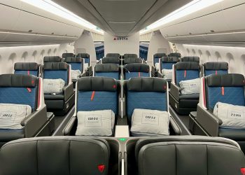 Flying Deltas 1st new Airbus A350 with unique business class cabins - Travel News, Insights & Resources.