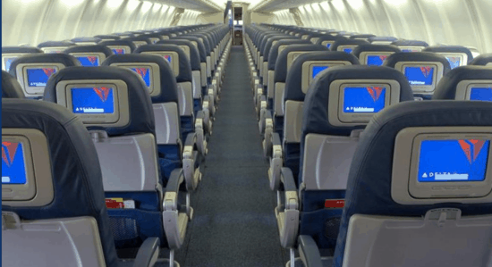 delta plane interior