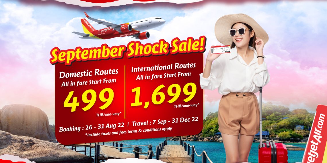 Thai Vietjet launches September shock sales TTR Weekly - Travel News, Insights & Resources.