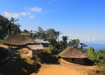 Tourists flock to Nagalands unique Longwa village shared by India - Travel News, Insights & Resources.