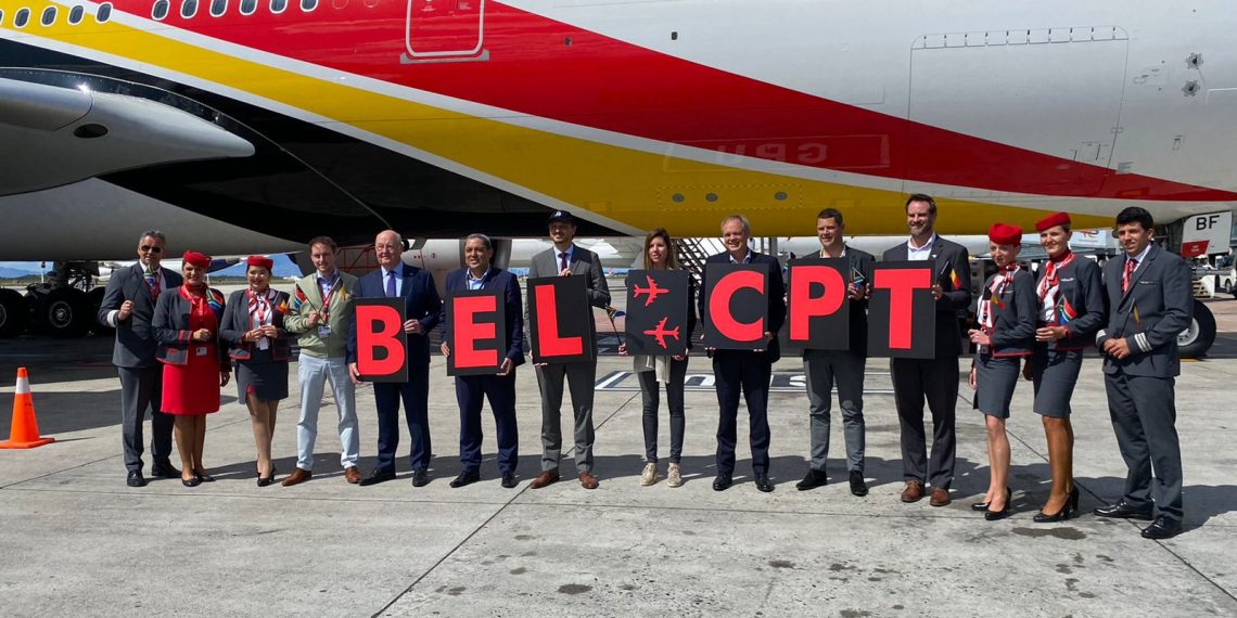 Air Belgiums inaugural flight touches down in the Mother City - Travel News, Insights & Resources.