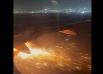 IndiGo plane catches fire during take off - Travel News, Insights & Resources.