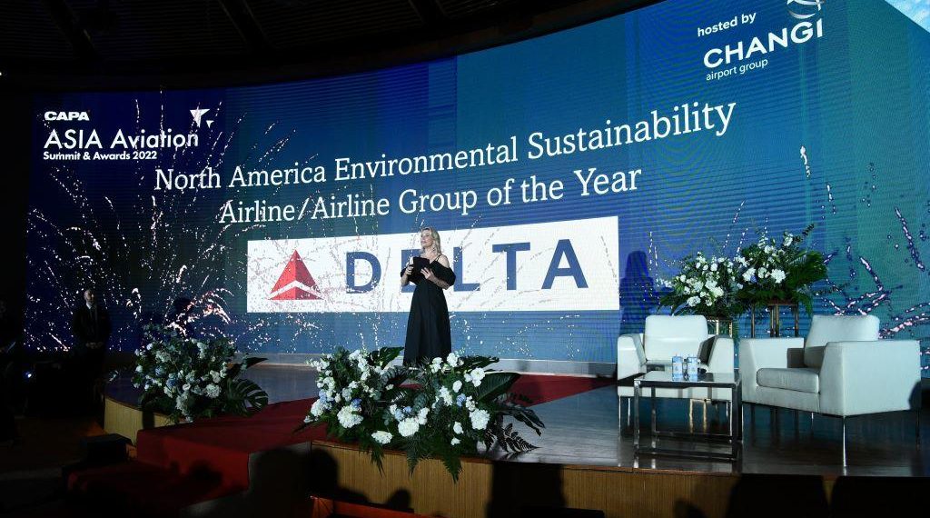 Delta awarded for work toward fuel efficiency alternative fuels - Travel News, Insights & Resources.
