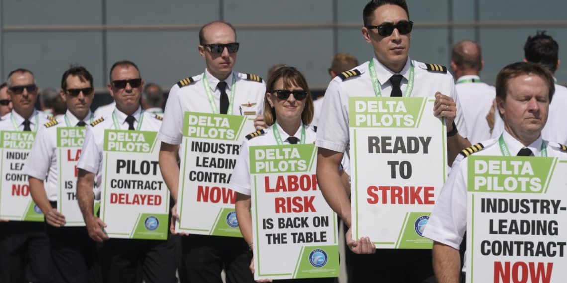 Thousands of Delta Air Lines pilots vote overwhelmingly to authorize - Travel News, Insights & Resources.