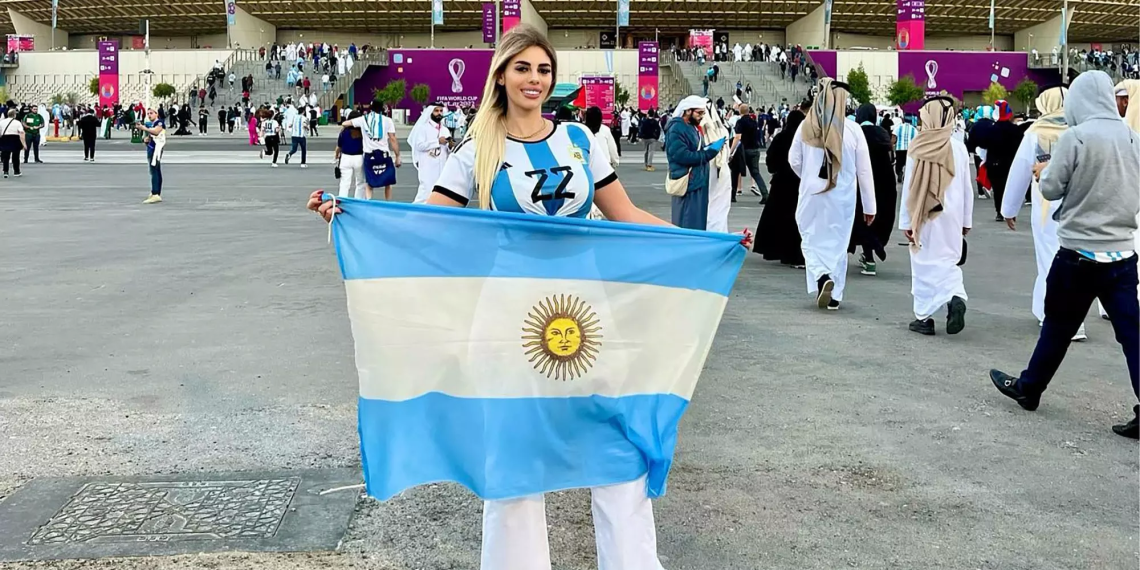 2022 FIFA World Cup Female Argentina Fan Who Went Topless - Travel News, Insights & Resources.