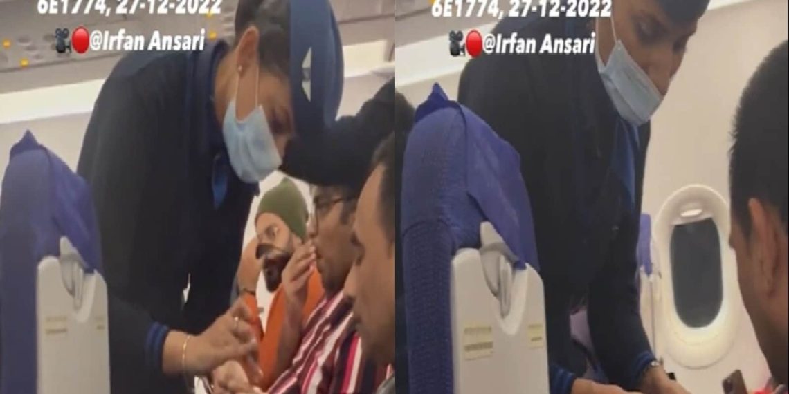 After fight video IndiGo air hostess gives mid air medical aid - Travel News, Insights & Resources.