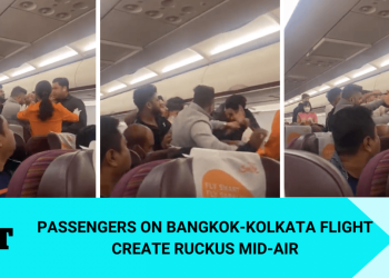 Another brawl breaks out mid air passengers on Bangkok Kolkata flight create - Travel News, Insights & Resources.