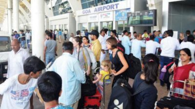 Dabolim airport nears record single day arrival as tourists make beeline - Travel News, Insights & Resources.