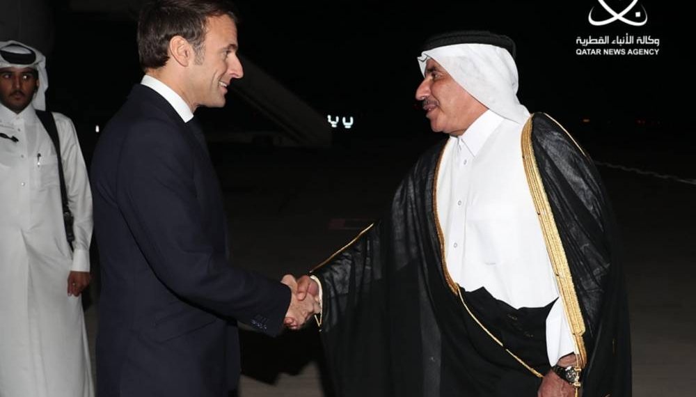 Macron arrives in Doha - Travel News, Insights & Resources.