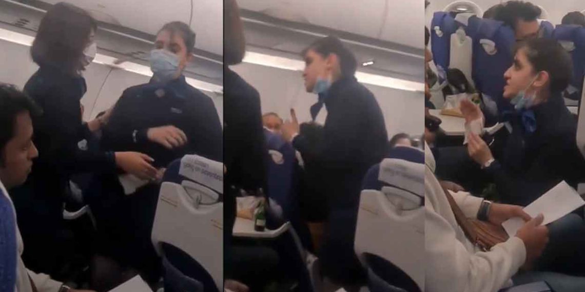 Not your servant IndiGo air hostess during heated exchange with passenger - Travel News, Insights & Resources.