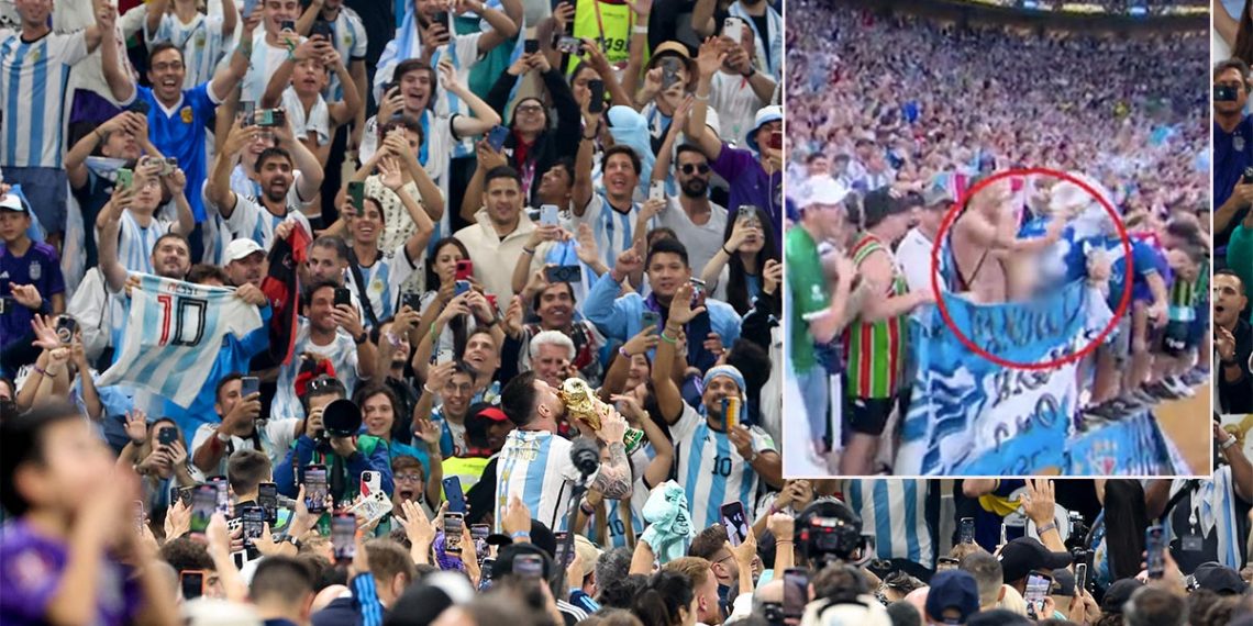 Topless Argentina fan faces jail after she stripped off in - Travel News, Insights & Resources.