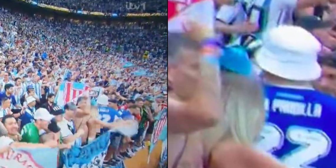 Topless Argentinian fan risks jail time after BBC accidentally airs - Travel News, Insights & Resources.