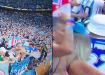 Topless Argentinian fan risks jail time after BBC accidentally airs - Travel News, Insights & Resources.