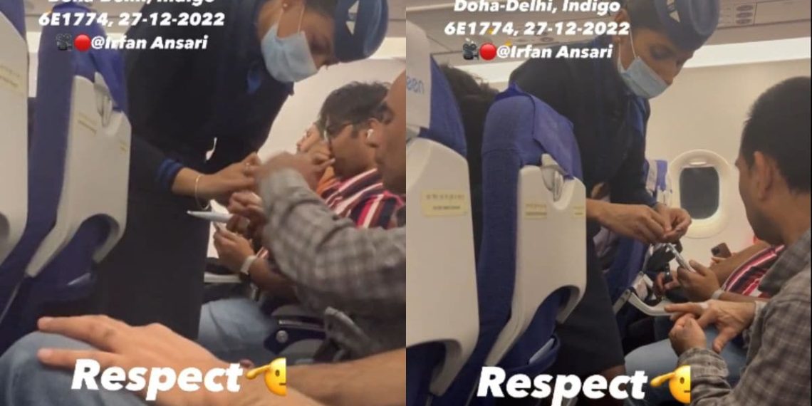 Video Of Air Hostesses Giving Passenger Mid Air Aid Goes Viral - Travel News, Insights & Resources.