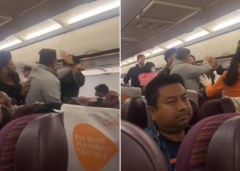 WATCH Passengers get into physical altercation on Bangkok Kolkata flight - Travel News, Insights & Resources.