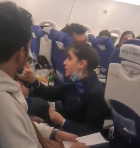 Watch Row erupts mid air as IndiGo airhostess engages in heated - Travel News, Insights & Resources.