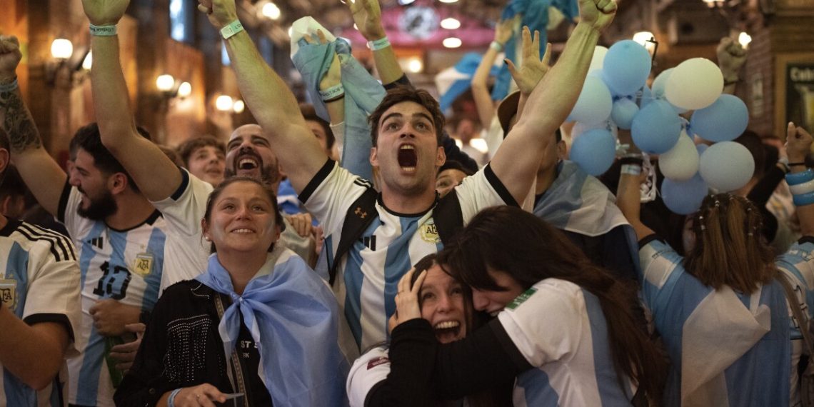 World Cup 2022 Topless Argentina fan could be jailed for - Travel News, Insights & Resources.