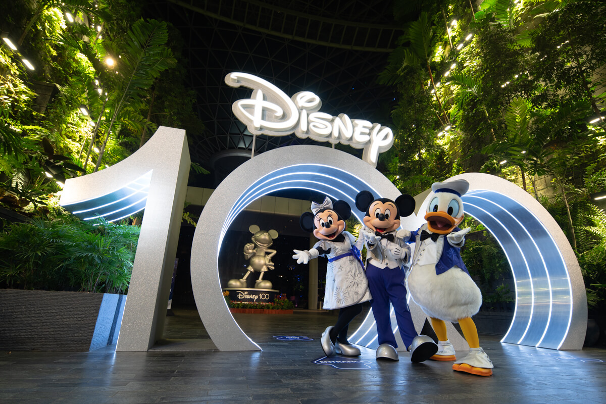 Jewel Changi Airport opens Disney100 in Singapore