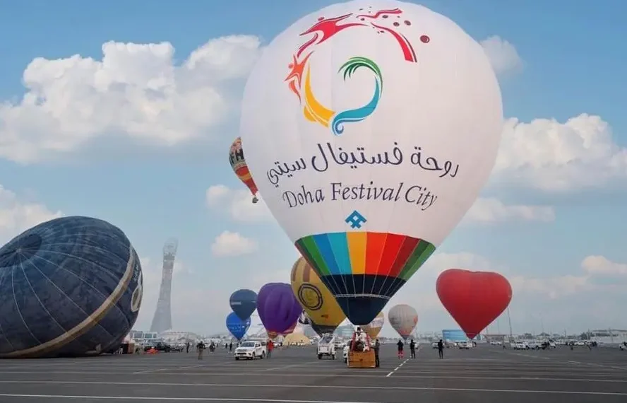 Sponsored by Doha Festival City third edition of Qatar balloon.webp - Travel News, Insights & Resources.