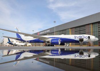 IndiGo Colors Adorn Turkish Airlines Boeing 777 on Roll Out - Travel News, Insights & Resources.