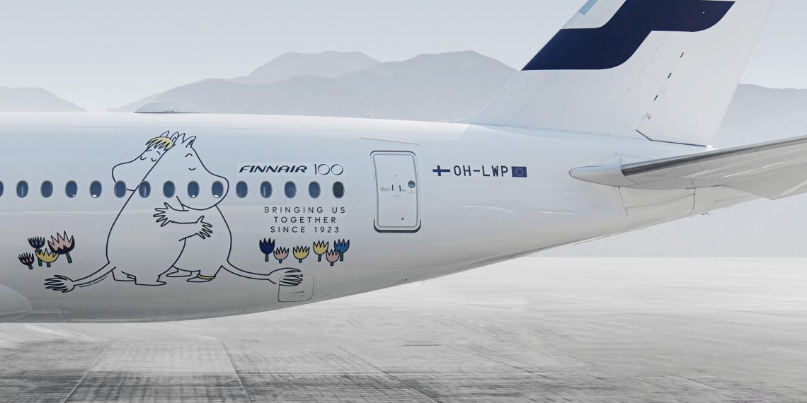 Moomintroll and Snorkmaiden Feature on Special Finnair 100 Aircraft Livery - Travel News, Insights & Resources.