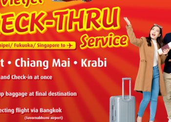 Thai Vietjet enhances connections with ‘Check Thru service TravelDailyNews Asia - Travel News, Insights & Resources.