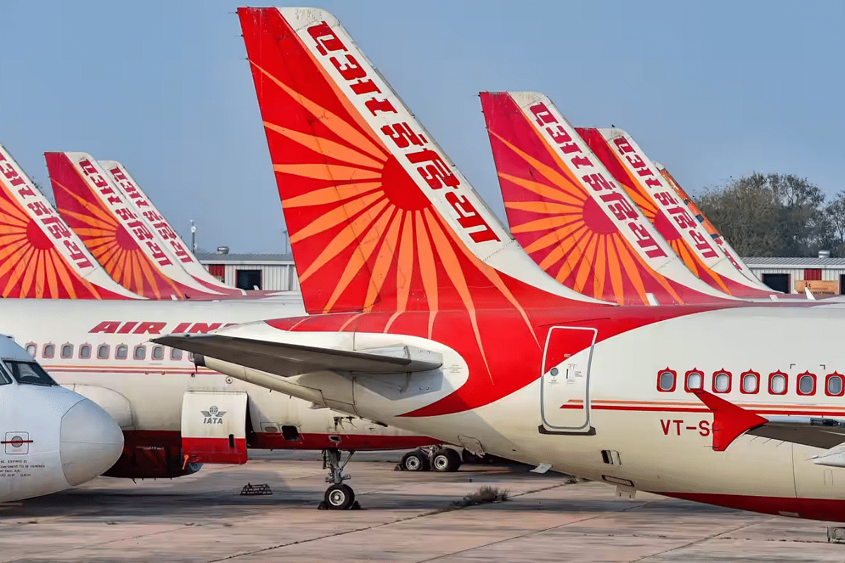 File photo of Air India planes at Delhi's IGI Airport | PTI