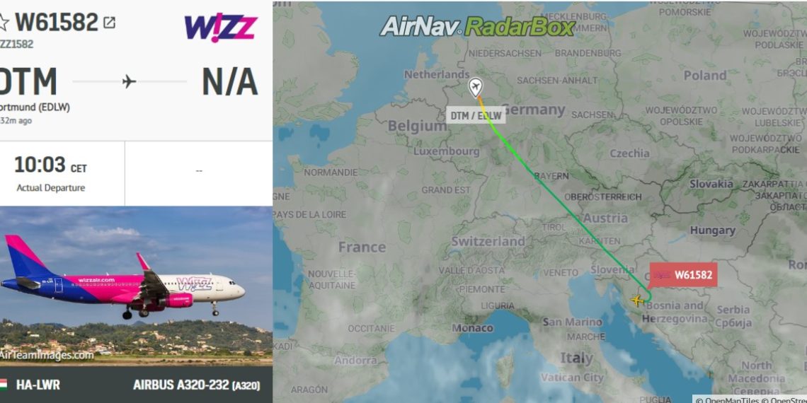 Wizz Air A320 enroute to Macedonia declares emergency - Travel News, Insights & Resources.