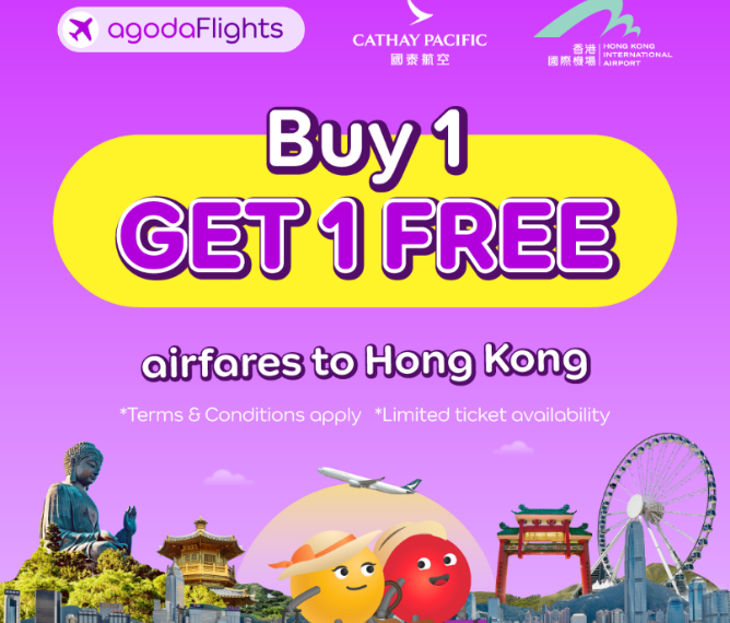 Agoda introduces Get one airfare to Hong Kong free on - Travel News, Insights & Resources.