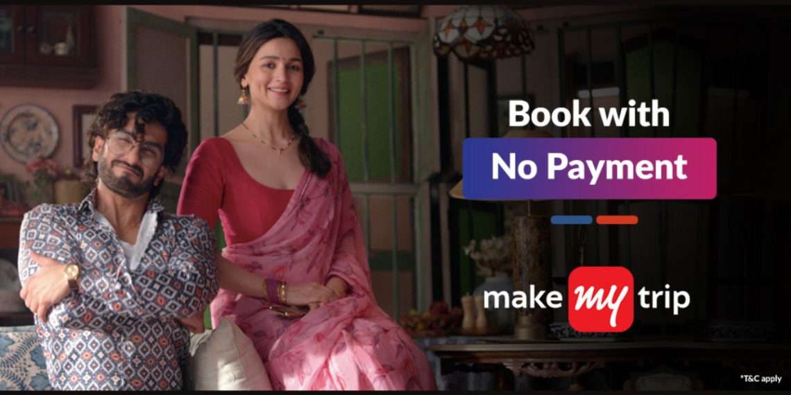 Book With Zero Payment MakeMyTrip commences new Ranveer Singh and - Travel News, Insights & Resources.