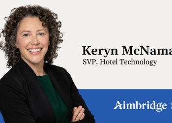 Keryn McNamara from Aimbridge Hospitality recognized as Annual Technology Rock - Travel News, Insights & Resources.