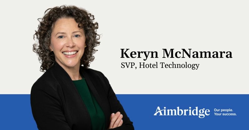 Keryn McNamara from Aimbridge Hospitality recognized as Annual Technology Rock - Travel News, Insights & Resources.