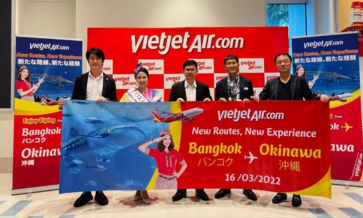 Okinawa route from Bangkok inaugurated by Thai Vietjet.webp - Travel News, Insights & Resources.