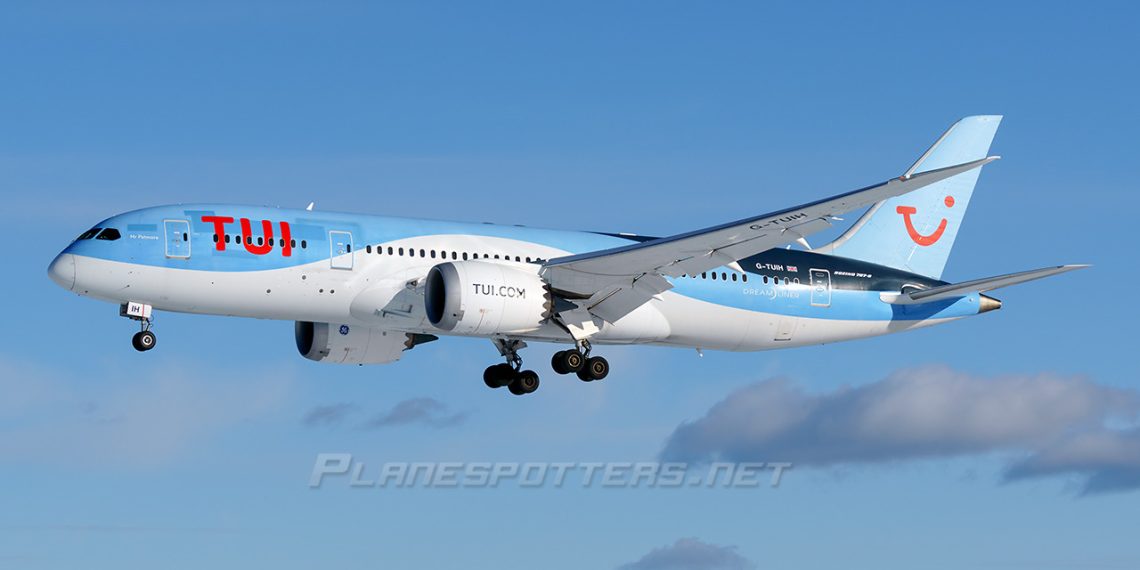 TUI Airways Boeing 787 8 Dreamliner Bearing G TUIH - Travel News, Insights & Resources.